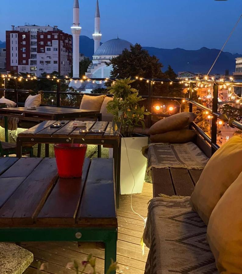 The Rooftop Hostel Shkodra Exterior foto